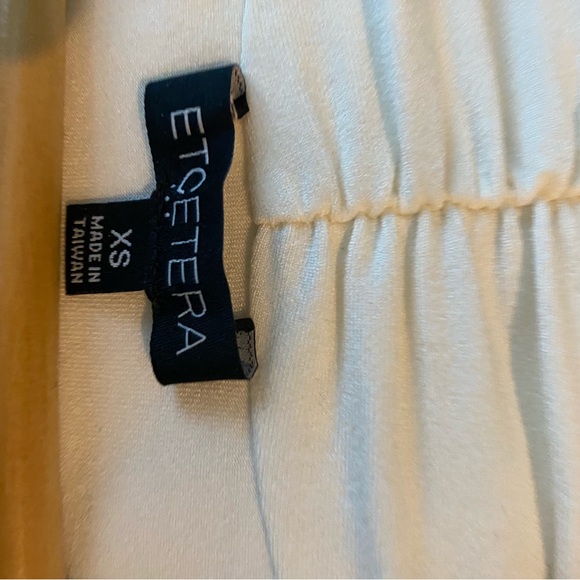 NWT - Etcetera dressy sleeveless shell, size XS - Picture 2 of 4